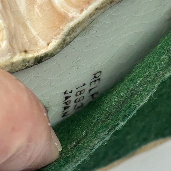 Vintage Relpo 1893 Japan MCM Ceramic Cocker Spaniel Dog Planter Sponge Holder 5" - Picture 11 of 16